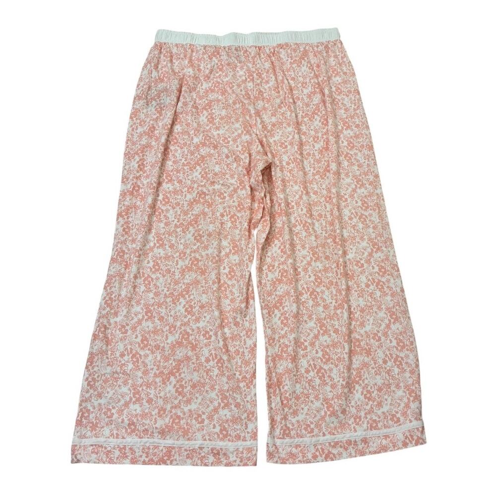 Sleep Sense sleep pants floral peaches and cream color NWT size XL - Picture 3 of 4